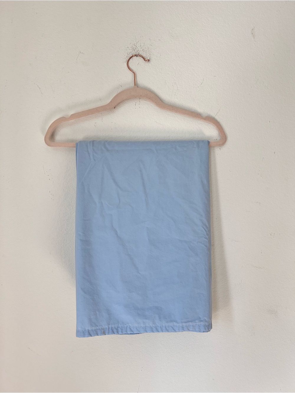 Ralph Lauren Home Blue Twin Sheet 100% Cotton Made in USA Bedding